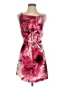 Assorted Brands 100% Silk Print Pink Cocktail Dress Size XS - photo 1