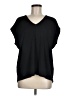 Alfani Black Short Sleeve Top Size M - photo 1