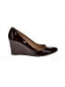 J.Crew 100% Leather Brown Burgundy Wedges Size 8 - photo 1