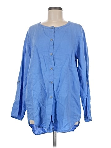 Flax Long Sleeve Blouse (view 1)