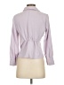J.Crew 100% Polyester Purple Long Sleeve Blouse Size 0 - photo 2