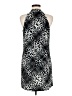Veronica M. Animal Print Black Casual Dress Size M - photo 2