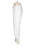 Banana Republic 100% Polyester Stripes White Casual Pants Size 8 - photo 5