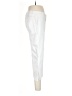 Banana Republic 100% Polyester Stripes White Casual Pants Size 8 - photo 4