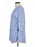 Onque Blue 3/4 Sleeve Blouse Size L - photo 5
