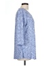 Onque Blue 3/4 Sleeve Blouse Size L - photo 4