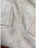 Valentino 100% Leather Tan Gold Suede Pants Size 8 - photo 5