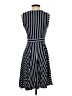 Max Studio Stripes Blue Casual Dress Size XS - photo 2