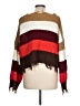 Shein Curve Color Block Brown Pullover Sweater Size 12 Plus (0) - photo 2