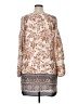 DR2 100% Polyester Paisley Tan Casual Dress Size XL - photo 2