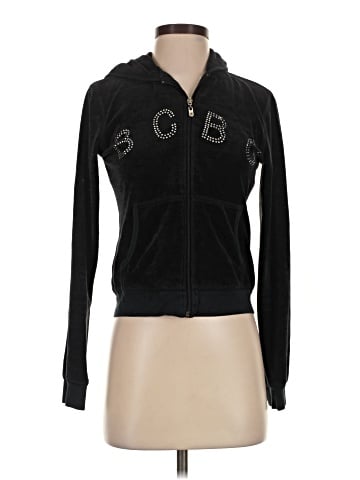 BCBGeneration Zip Up Hoodie (view 1)