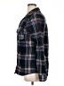 O'Neill 100% Polyester Plaid Black Long Sleeve Blouse Size XL - photo 5