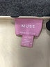 Muse Polka Dots Tan Ivory Casual Dress Size XS - photo 7