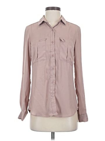 Charlotte Russe Long Sleeve Blouse (view 1)