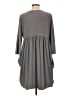 Colletta Solid Gray Casual Dress Size 12 - photo 2