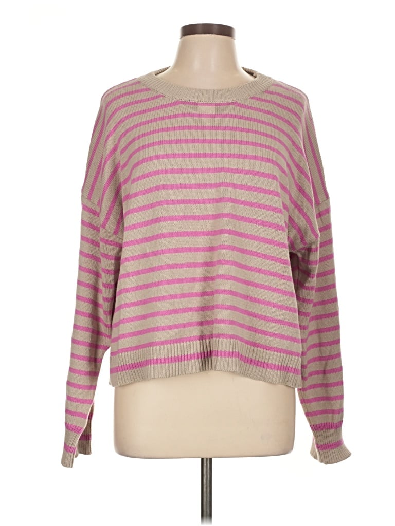 Pre-owned Wishlist Pullover Sweater In Pink