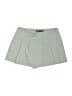 Zara Solid Green Shorts Size XS - photo 1