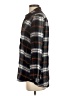 MELLODAY 100% Rayon Plaid Black Long Sleeve Button-Down Shirt Size S - photo 5