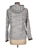 Talbots 100% Cotton Gray Zip Up Hoodie Size M - photo 2