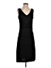 BCBG Paris 100% Polyester Solid Black Cocktail Dress Size S - photo 1