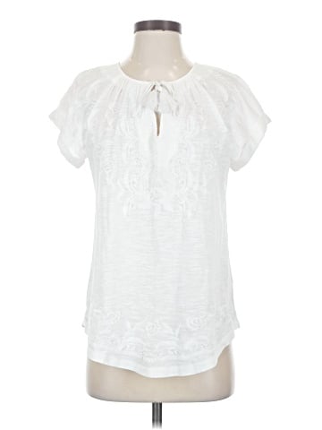 Lucky Brand Short Sleeve Blouse (view 1)