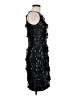 Eliza J 100% Polyester Black Cocktail Dress Size 8 - photo 4