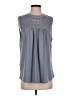Daniel Rainn Gray Blue Sleeveless Blouse Size S (estimated) - photo 1