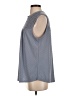 Daniel Rainn Gray Blue Sleeveless Blouse Size S (estimated) - photo 5