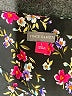 Vince Camuto 100% Polyester Floral Black Sleeveless Blouse Size L - photo 7
