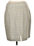 B. Moss 100% Acrylic Tweed Tan Formal Skirt Size 10 - photo 2