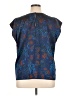 Halogen 100% Polyester Blue Sleeveless Blouse Size 1X - photo 2