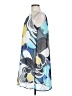 AUW Print Blue Casual Dress Size M (estimated) - photo 5