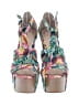 Jessica Simpson Tropical Pink Green Heels Size 7 1/2 - photo 2