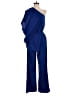 Unbranded 100% Polyester Solid Blue Jumpsuit Size S - photo 1