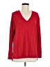 St. John's Bay Red Long Sleeve Blouse Size M - photo 1