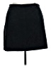 H&M Solid Black Casual Skirt Size 14 - photo 2