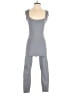 LACAUSA Solid Gray Jumpsuit Size XS - photo 1