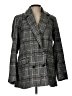 Old Navy 100% Polyester Plaid Gray Coat Size L - photo 1
