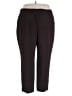 Investments Solid Brown Casual Pants Size 22 - photo 1