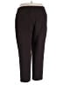 Investments Solid Brown Casual Pants Size 22 - photo 2