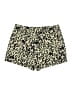 Calme Animal Print Gold Shorts Size XL - photo 2