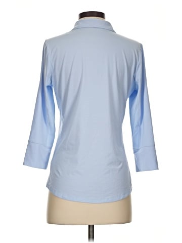 J. McLaughlin 3/4 Sleeve Button-Down Shirt (view 2)