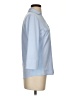 J. McLaughlin Blue 3/4 Sleeve Button-Down Shirt Size S - photo 4