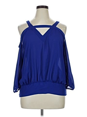 Bold Elements 3/4 Sleeve Blouse (view 1)