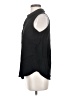 Pleione 100% Rayon Black Sleeveless Button-Down Shirt Size S - photo 5