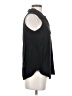 Pleione 100% Rayon Black Sleeveless Button-Down Shirt Size S - photo 4