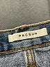 PacSun 100% Cotton Blue Denim Shorts Size 31 waist - photo 3