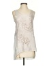 Marika Charles Silver Sleeveless Blouse Size Sm (1) - photo 1