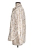 Garnet Hill Paisley Tan Ivory Long Sleeve Blouse Size 6 - photo 5