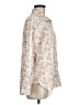 Garnet Hill Paisley Tan Ivory Long Sleeve Blouse Size 6 - photo 4
